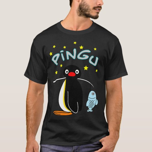 Pingu Vissen T-shirt (Voorkant)