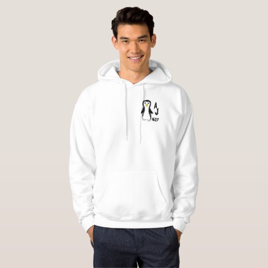 Pinguië AJ Hoodie (Voorkant volledig)