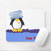 Pinguïin Mousepad personaliseren Muismat (Met muis)