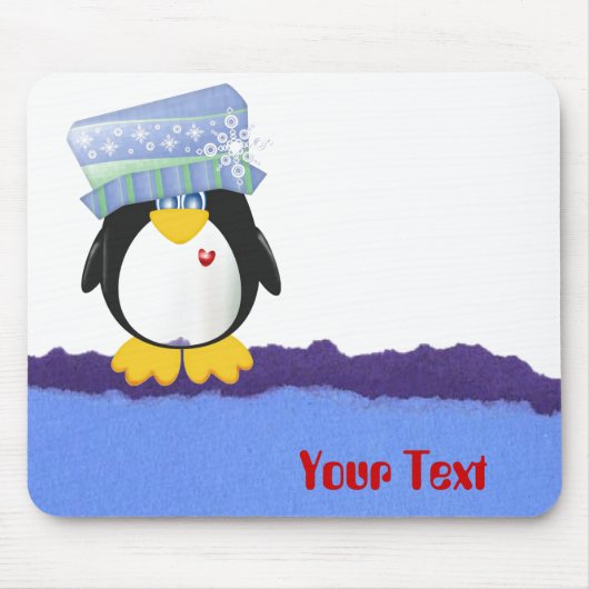 Pinguïin Mousepad personaliseren Muismat (Voorkant)