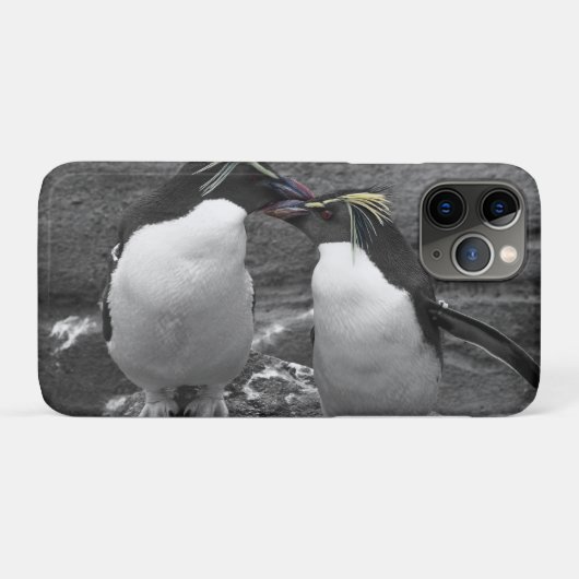 Pinguïkleurensplash Case-Mate iPhone Case (Achterkant (horizontaal))