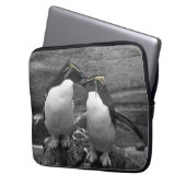 Pinguïkleurensplash Laptop Sleeve (Voorkant Links)