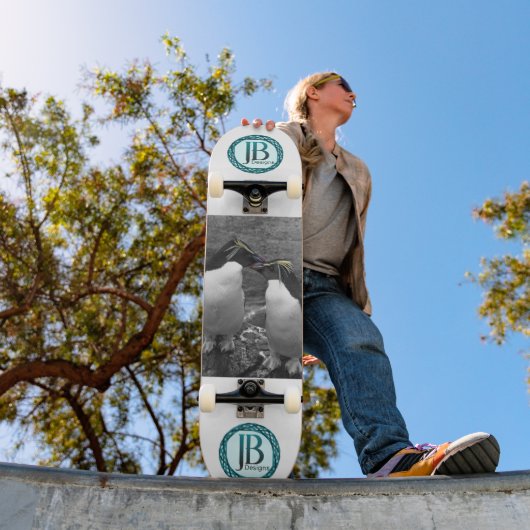 Pinguïkleurensplash Persoonlijk Skateboard (Buiten 1)