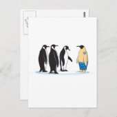 Pinguim Briefkaart (Voorkant / Achterkant)