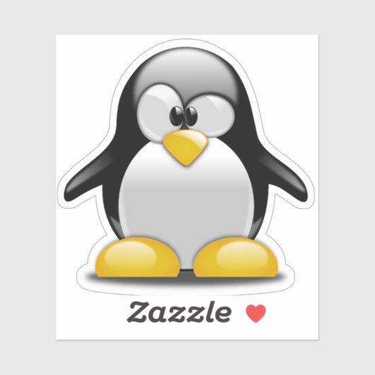 pinguim tuntun sticker (Vel)