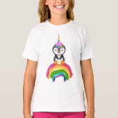 Pinguim unicórnio t-shirt (Voorkant)