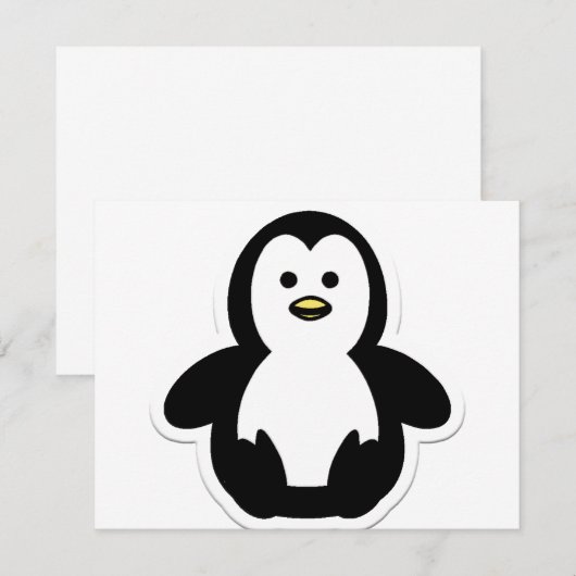 pinguïn (Voorkant / Achterkant)