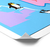 pinguïn aanpasbaar fotoposter VAN 14.95 Poster (Hoek)