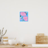 pinguïn aanpasbaar fotoposter VAN 14.95 Poster (Keuken)