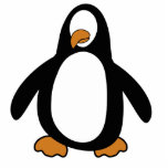 Pinguïn (aanpassen aan uw persoonlijke wensen) staand fotobeeldje<br><div class="desc">Het Cute Penguin-ontwerp dat je je gezicht kunt aandoen. Klik op 'wijzigen' onder de sjabloon 'Uw gezicht' en upload uw afbeelding. Verwijs naar het afbeelding van President Obama hieronder voor de optimale oogstdimensies.</div>