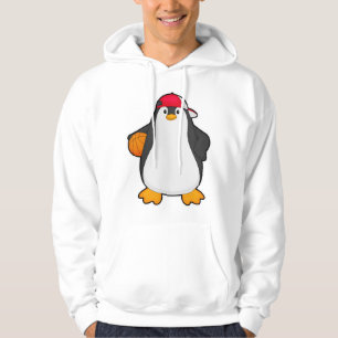 Pinguïn als Basketballspeler met Basketball Hoodie