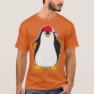 Pinguïn als Basketballspeler met Basketball T-shirt