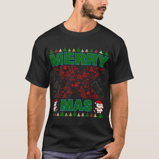 Pinguïn als henger met vis t-shirt (Voorkant)