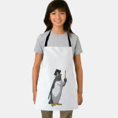 Pinguïn als leraar met wijzer schort (Insitu)