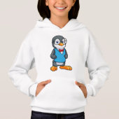 Pinguïn als Nerd met bril (Voorkant)