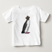 Pinguïn als piraat met Pet (Voorkant)