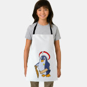 Pinguïn als piraat met Pet Schort (Insitu)