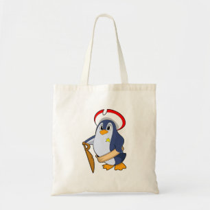Pinguïn als piraat met Pet Tote Bag