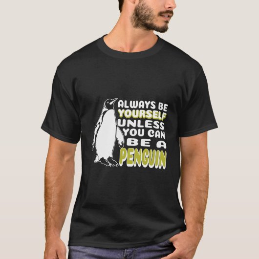 Pinguïn Antarctica Winterdier Zee T-shirt (Voorkant)