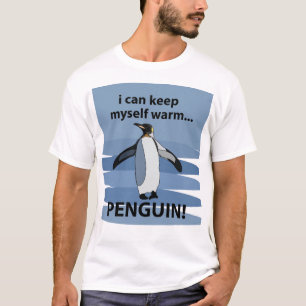 Pinguïn Aquatisch Vliegloos Dier Grappig  T-shirt