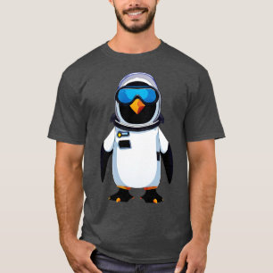 Pinguïn-astronaut T-shirt