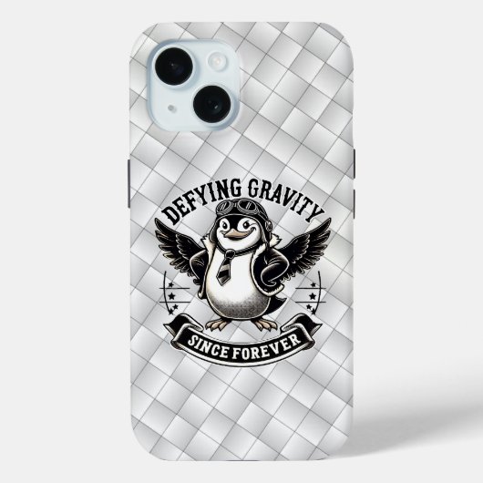 Pinguïn Aviator Case-Mate iPhone Case (Achterkant)
