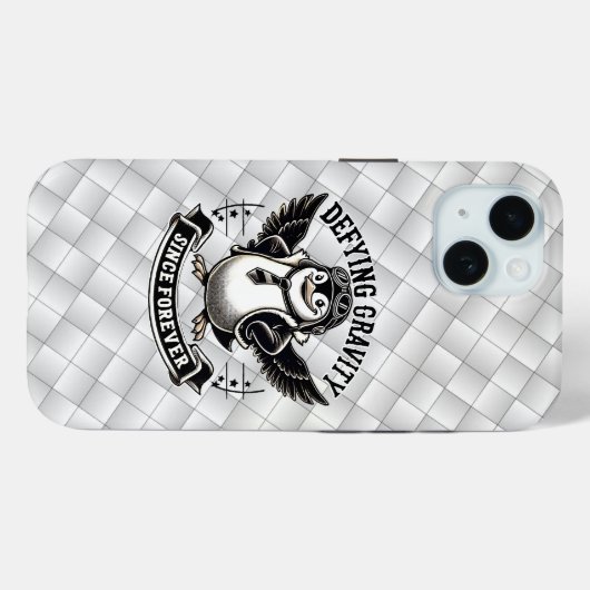 Pinguïn Aviator Case-Mate iPhone Case (Achterkant (horizontaal))