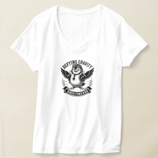 Pinguïn Aviator T-shirt (Laagn)