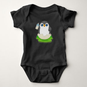 Pinguïn Baby flesje melk Romper