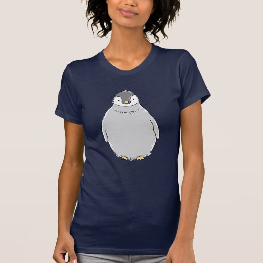 pinguïn baby shirt (Voorkant)