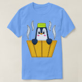 Pinguïn badkuip t-shirt (Design voorkant)