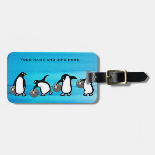 Pinguïn Bagage Label