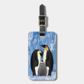 pinguïn bagagelabel (Voorkant verticaal)