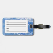 pinguïn bagagelabel (Achterkant horizontaal)