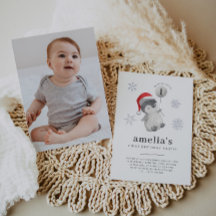 Pinguïn Ballon Foto 1e Verjaardag