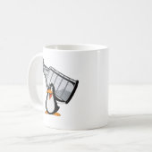 Pinguïn Beker Koffiemok (Voorkant links)