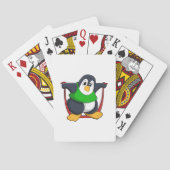 Pinguïn bij fitness met afneemtouw.PNG Pokerkaarten (Achterkant)