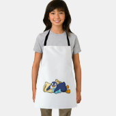 Pinguïn bij slapen met piloot schort (Insitu)