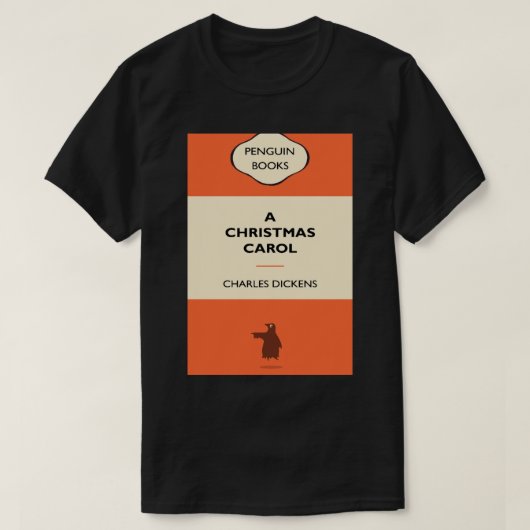 Pinguïn Boeken - Een Kerstmis Carol T-shirt (Design voorkant)
