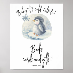 Pinguïn - Boeken kaarten en geschenken Poster