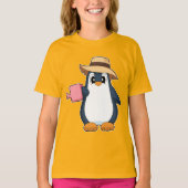 Pinguïn Boer Watering Can T-shirt (Voorkant)