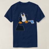Pinguïn brandweerslang t-shirt (Design voorkant)