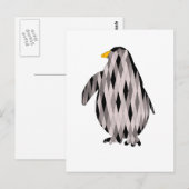 pinguïn briefkaart (Voorkant / Achterkant)