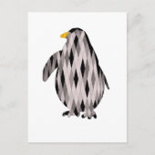 pinguïn briefkaart (Voorkant)