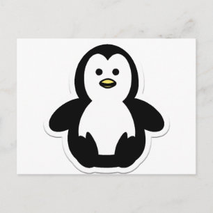 pinguïn briefkaart