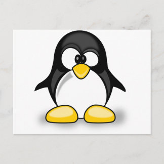 Pinguïn Briefkaart
