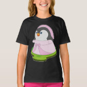 Pinguïn Bruidsjurk Trouwen T-shirt (Voorkant)