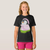 Pinguïn Bruidsjurk Trouwjurk T-shirt (Voorkant volledig)