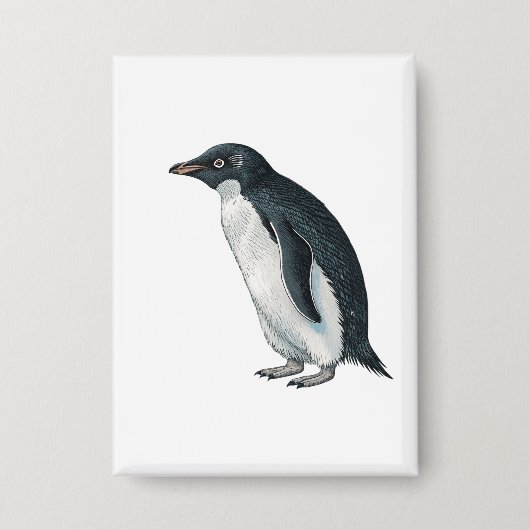 Pinguïn Button (Voorkant)