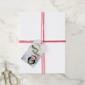 Pinguïn cadeaulabel (Met Touw)